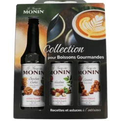 Coffret de Sirops pour boissons gourmandes (3 x 250 ml)