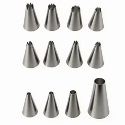 Coffret 52 douilles décors fins inox