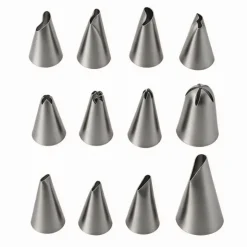 Coffret 52 douilles décors fins inox