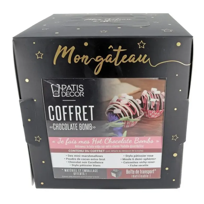 Coffret Je fais mes Hot Chocolates Bombs