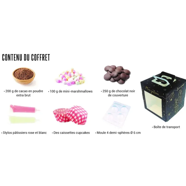 Coffret Je fais mes Hot Chocolates Bombs