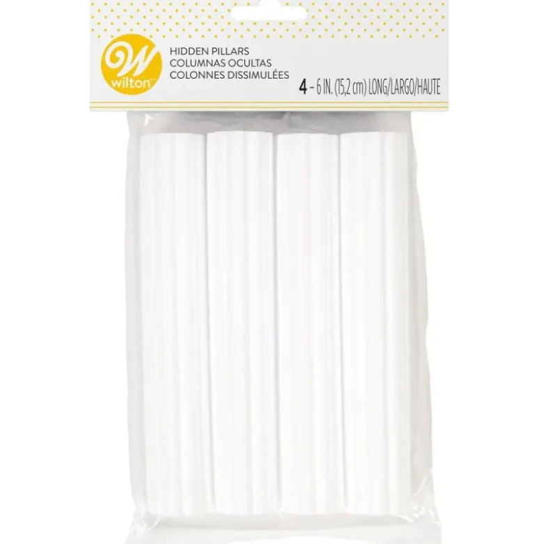 Colonnes pour pièce montée Wilton 15 cm (x4)