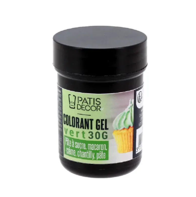 Colorant en gel vert - 30 g
