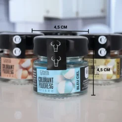 Colorant en poudre irisé bleu ciel - 5 g