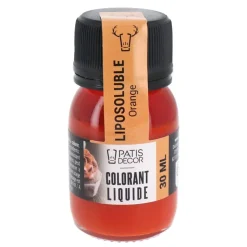 Colorant liquide liposoluble orange 30 ml