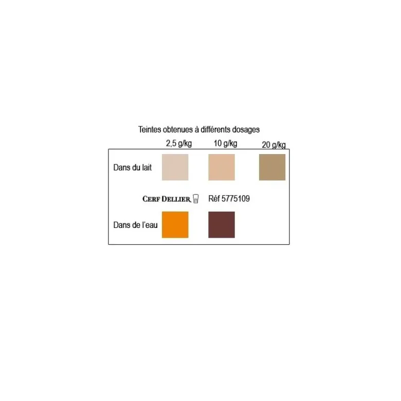 Colorant poudre alimentaire Caramel 100 g