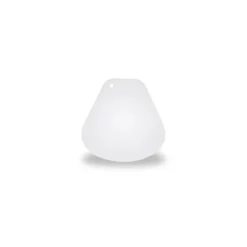 Corne à pâtisserie souple en polypropylène, forme pâle 15 x 15 cm