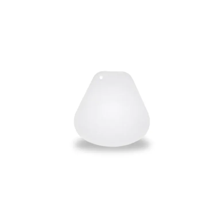 Corne à pâtisserie souple en polypropylène, forme pâle 15 x 15 cm