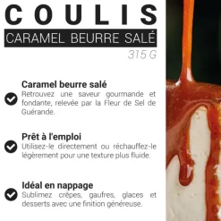 Coulis de caramel beurre salé 315 g
