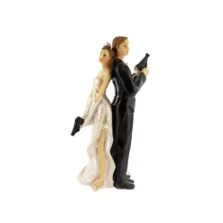 Couple de mariés Agents Secrets