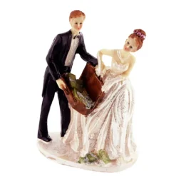 Couple de mariés Casse du siècle