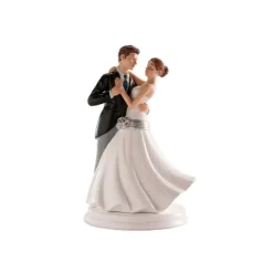 Couple mariés dansant 20 cm