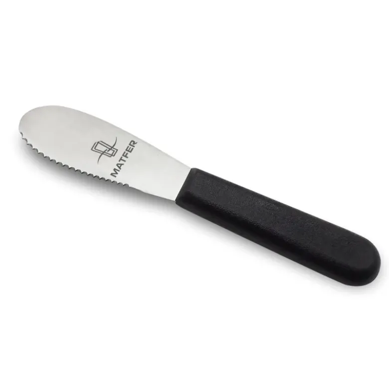 couteau fendeur tartineur inox pour sandwichs
