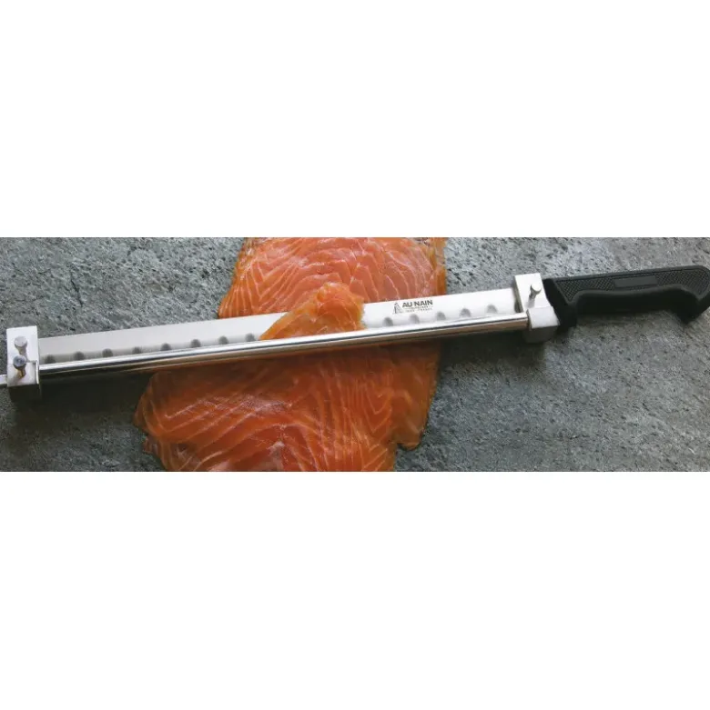 couteau trancheur épaisseur réglable 40 cm
