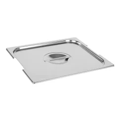 couvercle inox GN 2/3 pour trempeuse à Chocolat