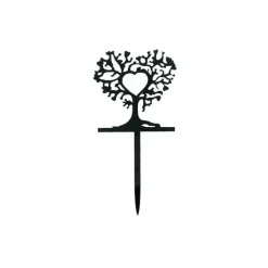 Cupcake Toppers Arbres cœurs (x 8)