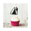 Cupcake Toppers Couples de mariés (x 8)