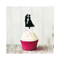 Cupcake Toppers Couples (x 8)