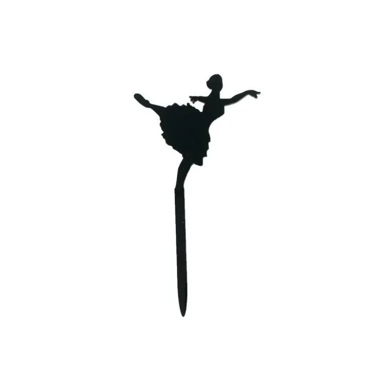 Cupcake Toppers Danseuse (x 8)