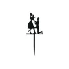 Cupcake Toppers Déclaration (x 8)