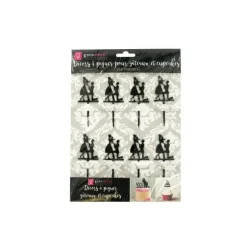 Cupcake Toppers Déclaration (x 8)