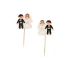 Cupcake Toppers Mariage (x 12)