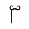 Cupcake Toppers Moustaches (x 8)