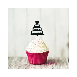 Cupcake Toppers Pièces montées (x 8)