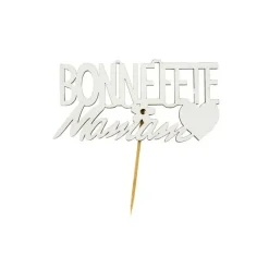 Décor Bonne Fête Maman sur pique (x2)