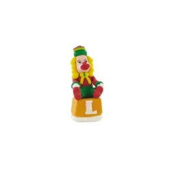 Décor comestible Clown sur un cube