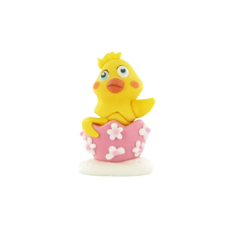 Décor comestible Poussin coquille