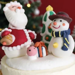 Décor comestible scène de Noël