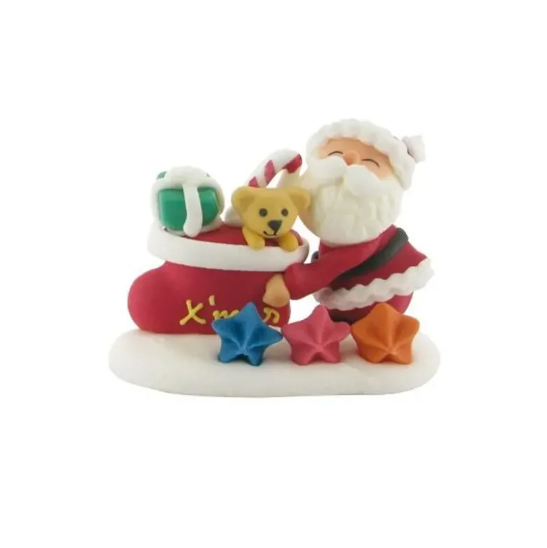 Décors comestible Père Noël & cadeaux (x20)