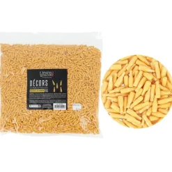 Décors comestibles bouteilles dorées 1 kg