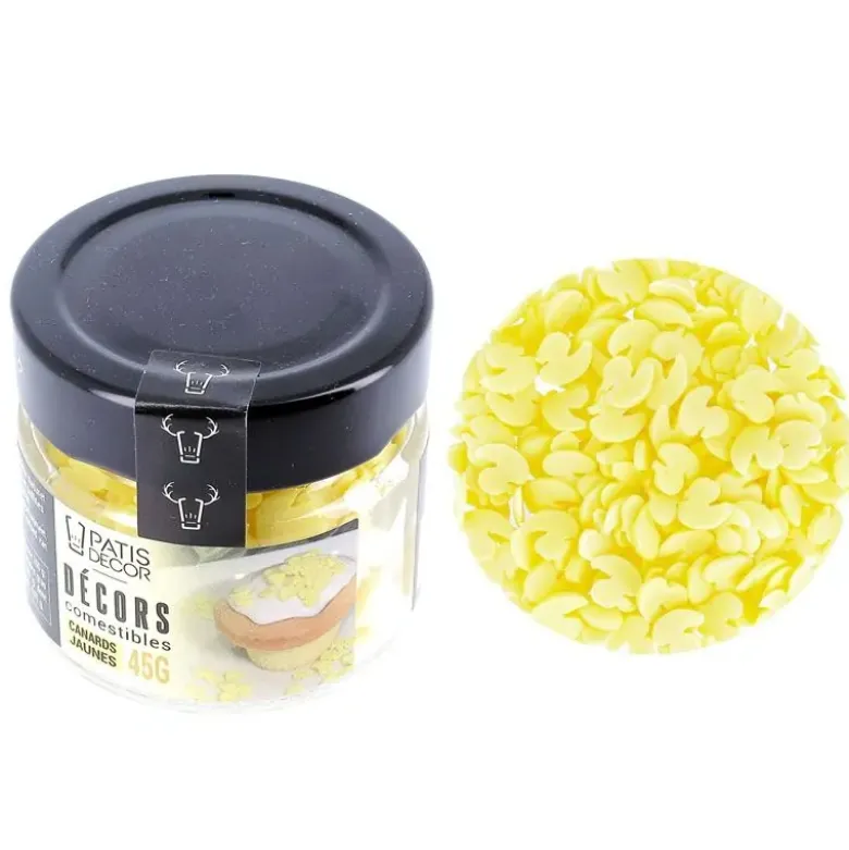 Décors comestibles canards jaunes 60 g
