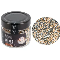Décors comestibles mini billes d'Halloween 70 g