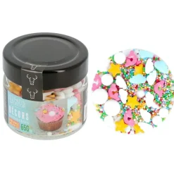 Décors comestibles mélange arc-en-ciel 65 g