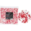 Décors comestibles sucres d'orge rouges et blancs 1 kg