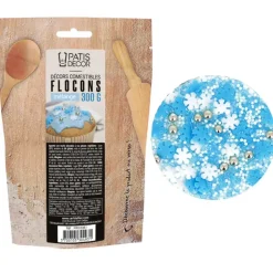 Décors comestibles thème "Flocons" 300 g