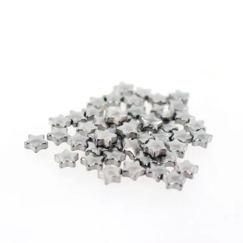 Décors comestibles étoiles argentées 60 g