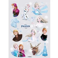 Décors en azyme à découper Reine des Neiges