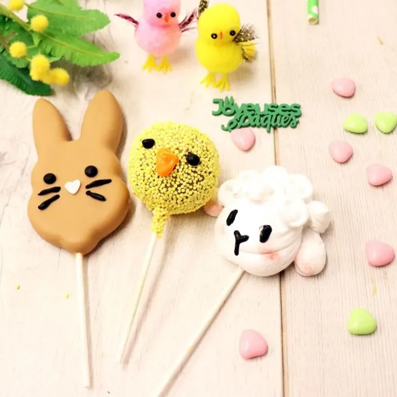 Décors mini billes jaunes
