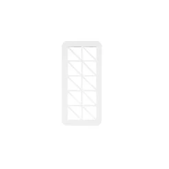 Découpoir géométrique angles droits PME