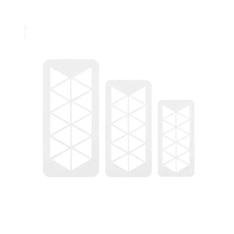 Découpoirs géométriques triangles PME (x3)