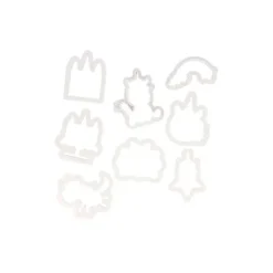 Découpoirs licorne assortis (x 8)