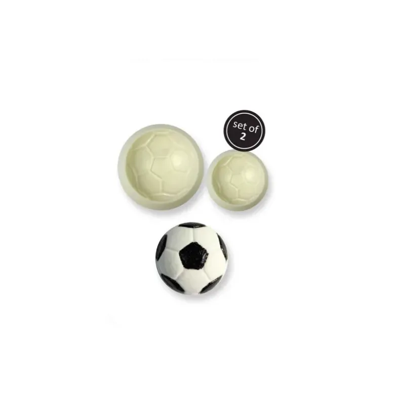 Découpoirs relief ballon de foot (x2)