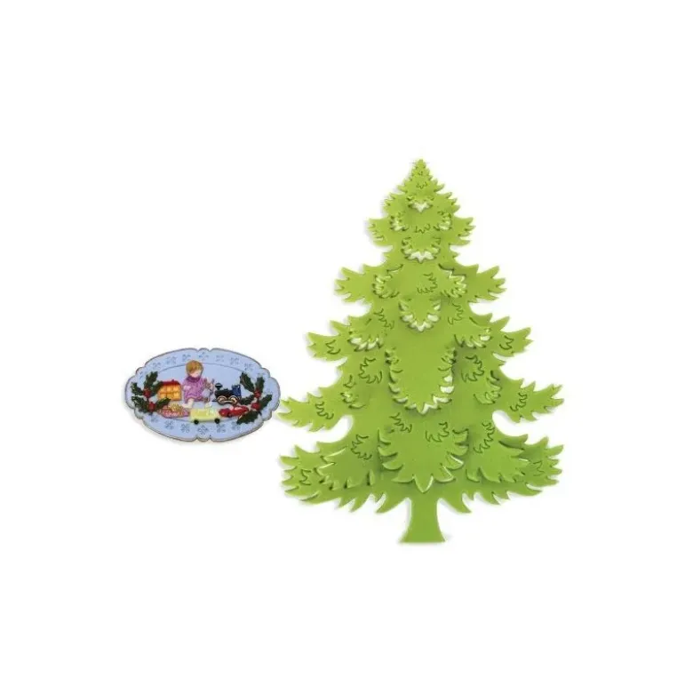 Découpoirs Sapin et décors de Noël (jeu de 5)