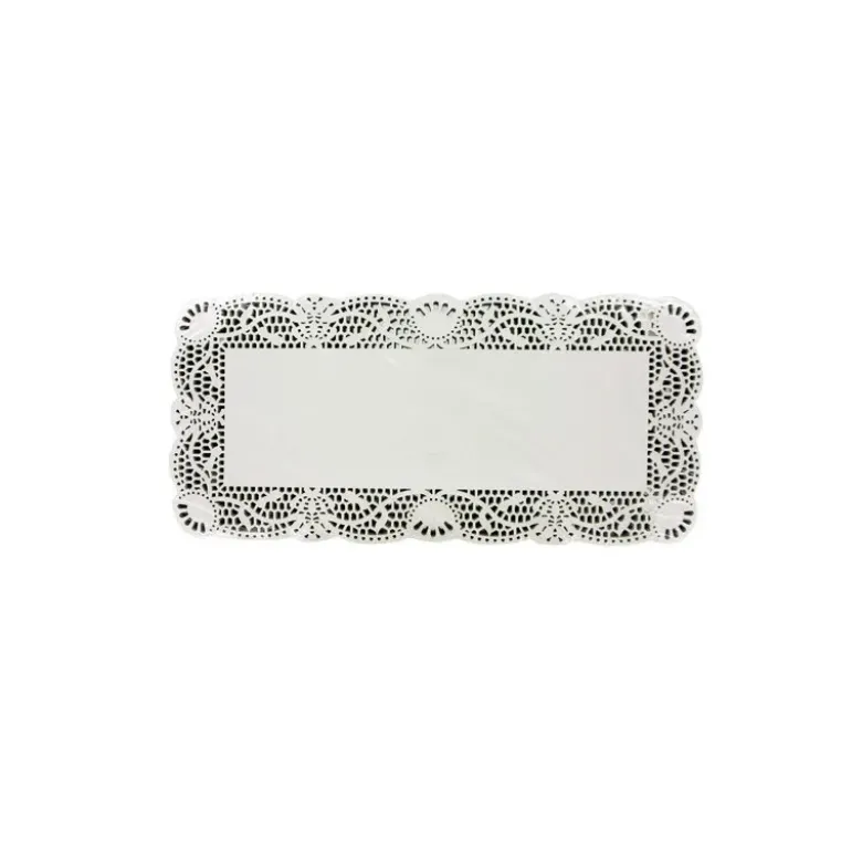 Dentelle blanche 34 x16 cm (x 250)