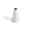 Douille cannelée petits fours inox Ø 10 mm 14 dents
