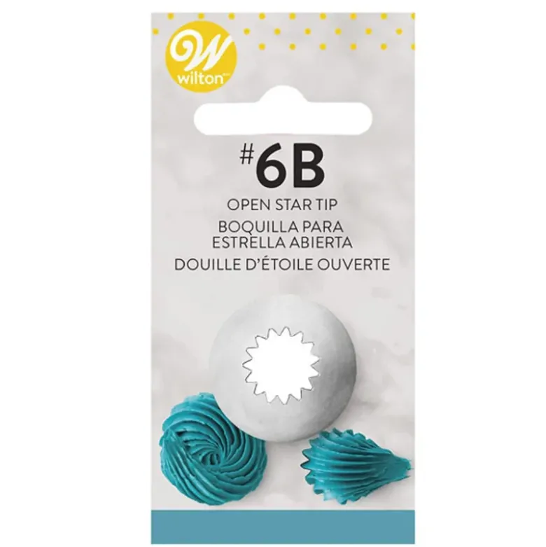 Douille étoile ouverte n°6B Wilton